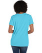 ComfortWash by Hanes Ladies' V-Neck T-Shirt FRESHWATER ModelBack