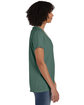 ComfortWash by Hanes Ladies' V-Neck T-Shirt CYPRESS GREEN ModelSide