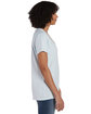 ComfortWash by Hanes Ladies' V-Neck T-Shirt SOOTHING BLUE ModelSide