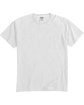 ComfortWash by Hanes Unisex Garment-Dyed T-Shirt with Pocket WHITE FlatFront