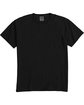 ComfortWash by Hanes Unisex Garment-Dyed T-Shirt with Pocket BLACK FlatFront