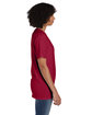 ComfortWash by Hanes Unisex Garment-Dyed T-Shirt with Pocket CRIMSON FALL ModelSide