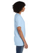 ComfortWash by Hanes Unisex Garment-Dyed T-Shirt with Pocket soothing blue ModelSide