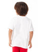 ComfortWash by Hanes Youth Garment-Dyed T-Shirt white ModelBack