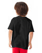 ComfortWash by Hanes Youth Garment-Dyed T-Shirt BLACK ModelBack