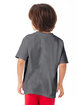 ComfortWash by Hanes Youth Garment-Dyed T-Shirt CONCRETE GRAY ModelBack