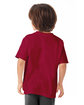 ComfortWash by Hanes Youth Garment-Dyed T-Shirt CRIMSON FALL ModelBack