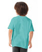 ComfortWash by Hanes Youth Garment-Dyed T-Shirt mint ModelBack