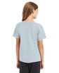 ComfortWash by Hanes Youth Garment-Dyed T-Shirt soothing blue ModelBack