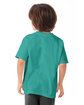 ComfortWash by Hanes Youth Garment-Dyed T-Shirt SPANISH MOSS ModelBack