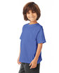 ComfortWash by Hanes Youth Garment-Dyed T-Shirt deep forte blue ModelQrt