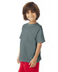 ComfortWash by Hanes Youth Garment-Dyed T-Shirt cypress green ModelQrt
