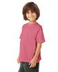ComfortWash by Hanes Youth Garment-Dyed T-Shirt coral craze ModelQrt