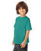 ComfortWash by Hanes Youth Garment-Dyed T-Shirt spanish moss ModelQrt