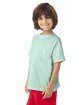 ComfortWash by Hanes Youth Garment-Dyed T-Shirt honeydew ModelQrt