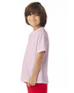 ComfortWash by Hanes Youth Garment-Dyed T-Shirt cotton candy ModelSide