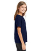 ComfortWash by Hanes Youth Garment-Dyed T-Shirt navy ModelSide