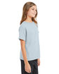 ComfortWash by Hanes Youth Garment-Dyed T-Shirt soothing blue ModelSide