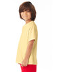 ComfortWash by Hanes Youth Garment-Dyed T-Shirt summer squash ModelSide