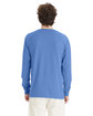 ComfortWash by Hanes Unisex Garment-Dyed Long-Sleeve T-Shirt porch blue ModelBack