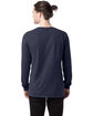 ComfortWash by Hanes Unisex Garment-Dyed Long-Sleeve T-Shirt ANCHOR SLATE ModelBack