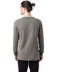 ComfortWash by Hanes Unisex Garment-Dyed Long-Sleeve T-Shirt concrete ModelBack