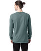ComfortWash by Hanes Unisex Garment-Dyed Long-Sleeve T-Shirt cypress green ModelBack