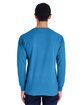 ComfortWash by Hanes Unisex Garment-Dyed Long-Sleeve T-Shirt SUMMER SKY BLUE ModelBack