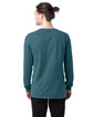 ComfortWash by Hanes Unisex Garment-Dyed Long-Sleeve T-Shirt cactus ModelBack