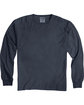 ComfortWash by Hanes Unisex Garment-Dyed Long-Sleeve T-Shirt ANCHOR SLATE FlatFront