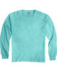 ComfortWash by Hanes Unisex Garment-Dyed Long-Sleeve T-Shirt MINT FlatFront