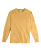 ComfortWash by Hanes Unisex Garment-Dyed Long-Sleeve T-Shirt artisan gold OFFront