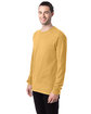 ComfortWash by Hanes Unisex Garment-Dyed Long-Sleeve T-Shirt ARTISAN GOLD ModelQrt