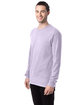 ComfortWash by Hanes Unisex Garment-Dyed Long-Sleeve T-Shirt FUTURE LAVENDER ModelQrt