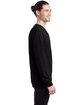 ComfortWash by Hanes Unisex Garment-Dyed Long-Sleeve T-Shirt black ModelSide