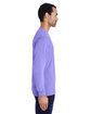 ComfortWash by Hanes Unisex Garment-Dyed Long-Sleeve T-Shirt LAVENDER ModelSide