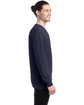 ComfortWash by Hanes Unisex Garment-Dyed Long-Sleeve T-Shirt ANCHOR SLATE ModelSide
