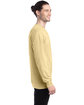 ComfortWash by Hanes Unisex Garment-Dyed Long-Sleeve T-Shirt summer sqsh ylw ModelSide