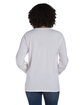 ComfortWash by Hanes Unisex Garment-Dyed Long-Sleeve T-Shirt with Pocket white ModelBack