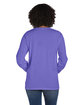 ComfortWash by Hanes Unisex Garment-Dyed Long-Sleeve T-Shirt with Pocket LAVENDER ModelBack