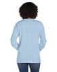 ComfortWash by Hanes Unisex Garment-Dyed Long-Sleeve T-Shirt with Pocket soothing blue ModelBack