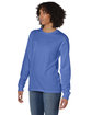 ComfortWash by Hanes Unisex Garment-Dyed Long-Sleeve T-Shirt with Pocket DEEP FORTE ModelQrt