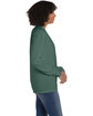 ComfortWash by Hanes Unisex Garment-Dyed Long-Sleeve T-Shirt with Pocket cypress green ModelSide