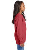 ComfortWash by Hanes Youth Crew Long-Sleeve T-Shirt crimson fall ModelSide