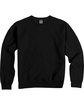 ComfortWash by Hanes Unisex Crew Sweatshirt BLACK FlatFront