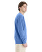 ComfortWash by Hanes Unisex Crew Sweatshirt porch blue ModelSide
