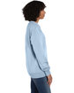 ComfortWash by Hanes Unisex Crew Sweatshirt soothing blue ModelSide