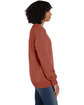 ComfortWash by Hanes Unisex Crew Sweatshirt NANTUCKET RED ModelSide