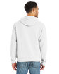 ComfortWash by Hanes Unisex Pullover Hooded Sweatshirt white ModelBack