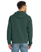 ComfortWash by Hanes Unisex Pullover Hooded Sweatshirt FIELD GREEN ModelBack